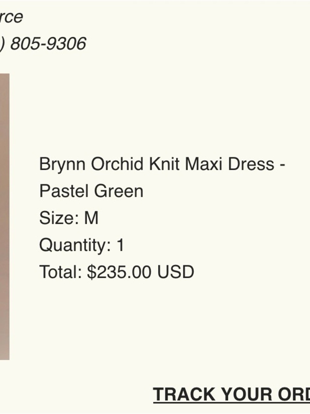 Meshki Brynn Off-Shoulder Sage Green Maxi Dress - Picture 3 of 4